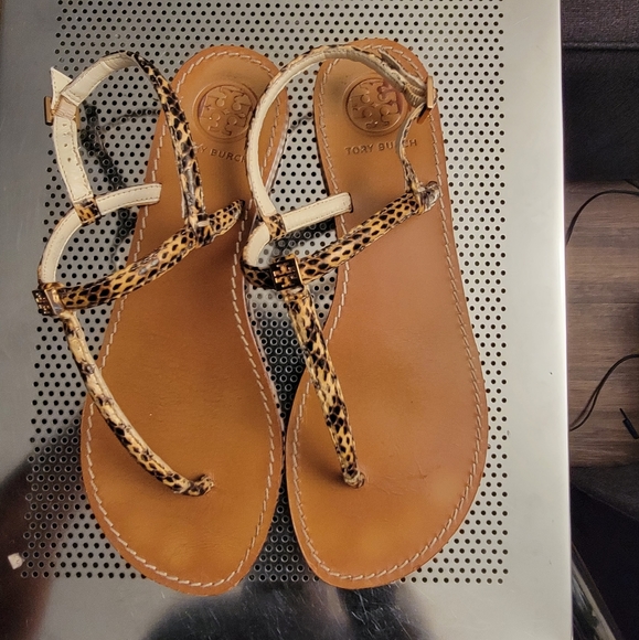 Tory Burch Miller Sandals size 7 - Picture 3 of 12